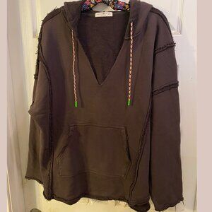 Natural Life - Boho Weekend Hoodie - Excellent Condition - Coffee Color